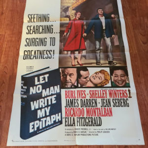 Let No Man Write My Epitaph 1960 1 Sheets/US