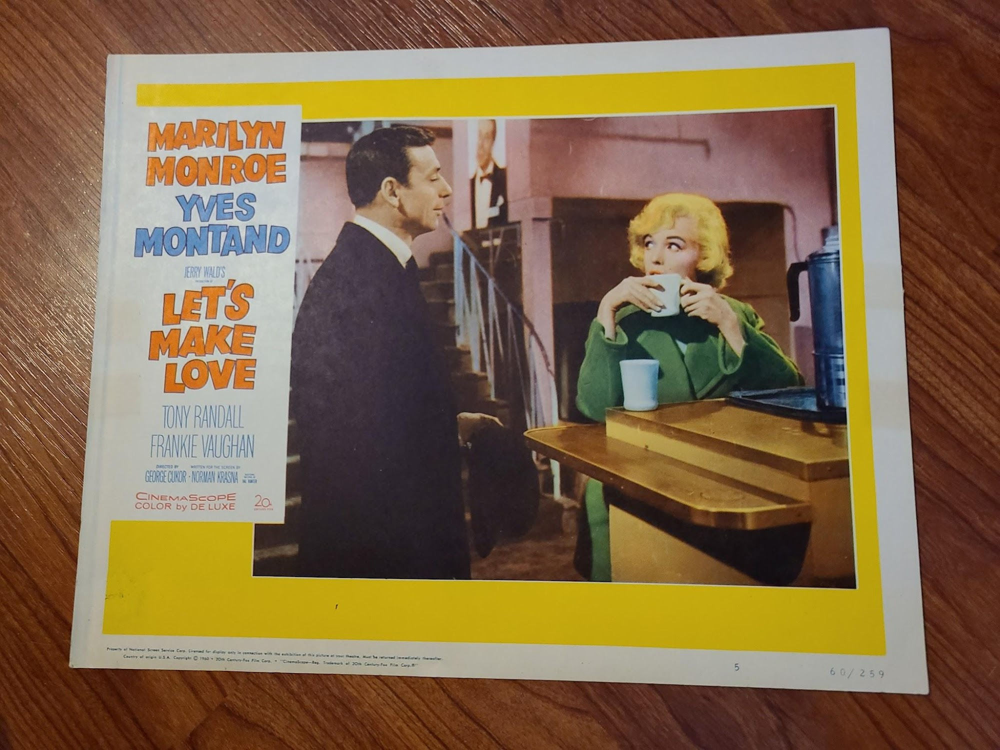 Let's Make Love 1960 General Lobby Cards