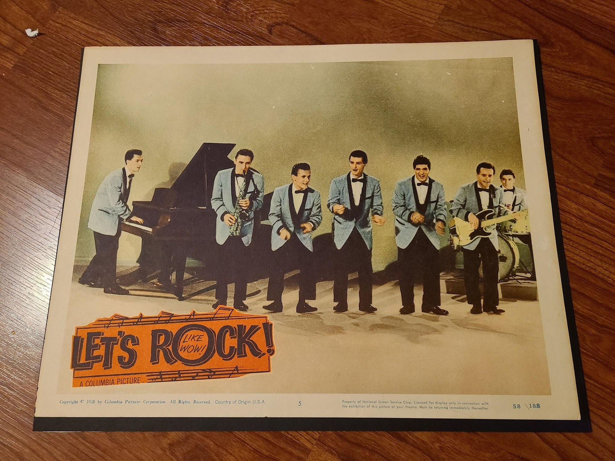 Let's Rock 1958 General Lobby Cards