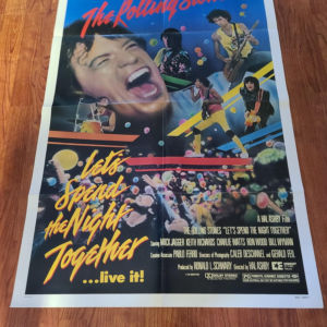 Let's Spend The Night Together 1983 1 Sheets/US