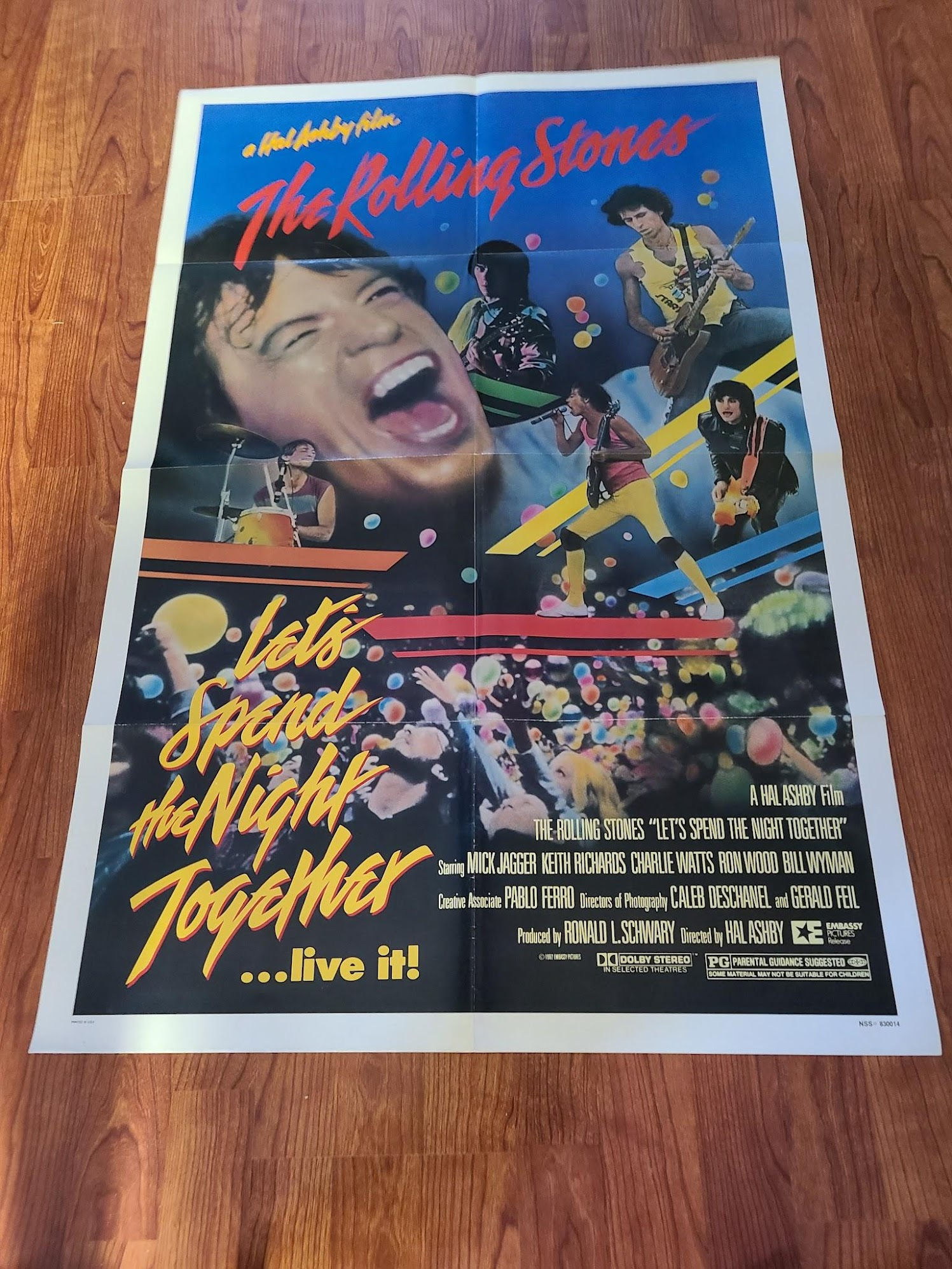 Let's Spend The Night Together 1983 1 Sheets/US