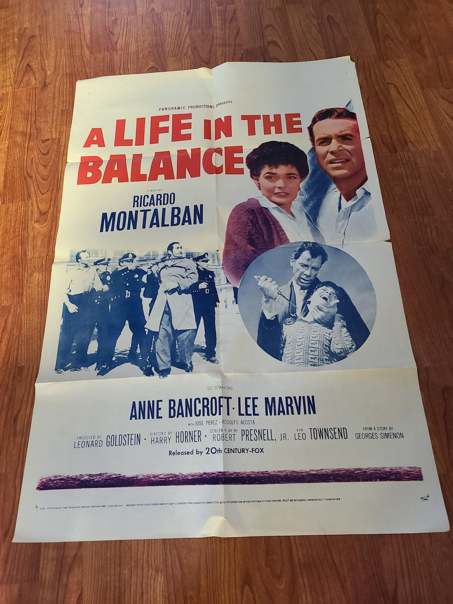 Life in the Balance 1955 1 Sheets/US