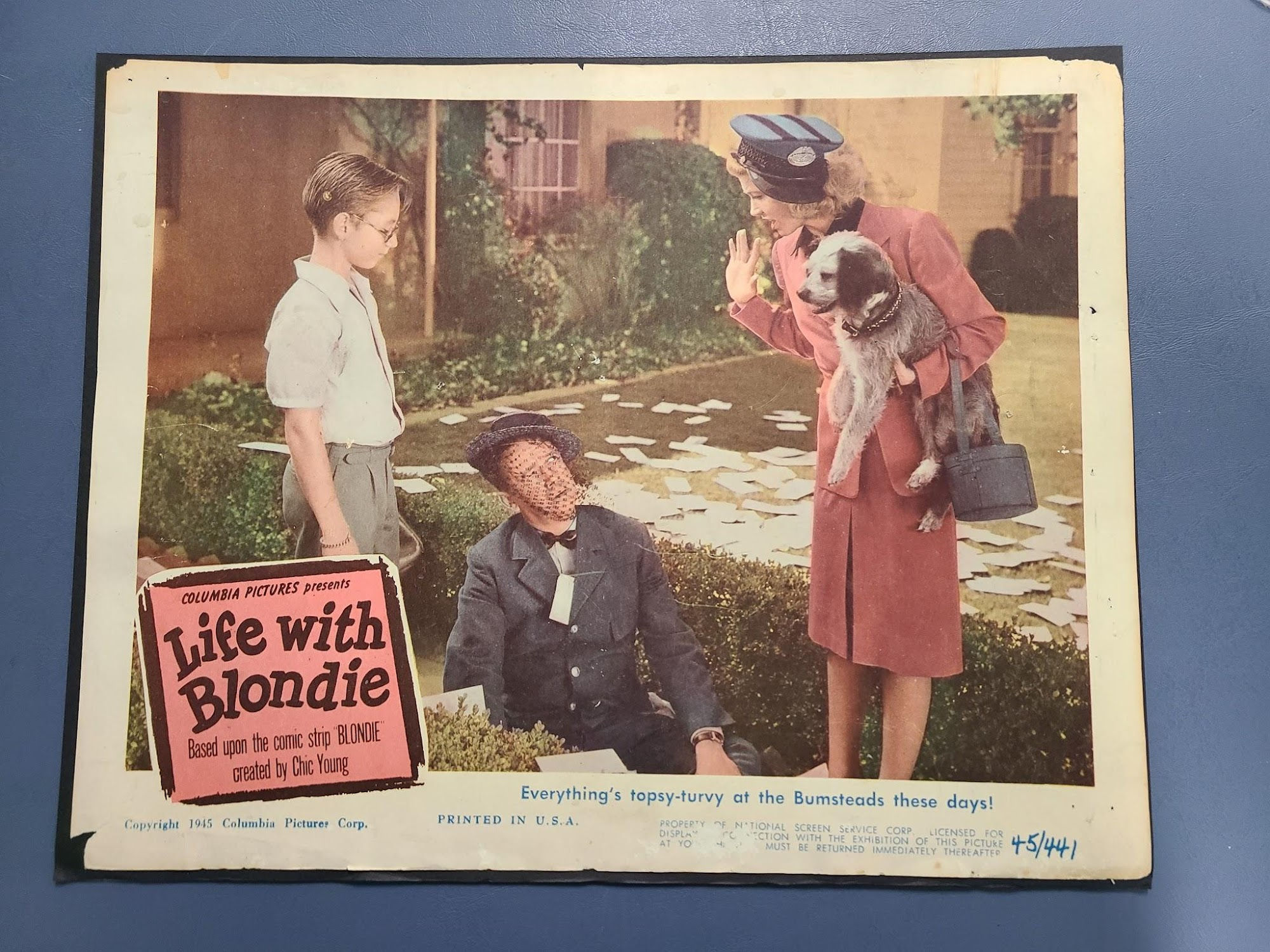 Life With Blondie 1945 General Lobby Cards