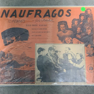 Lifeboat 1944 Mexican Lobby Cards