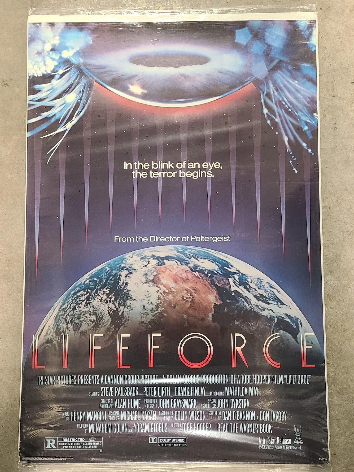 Lifeforce 1985 1 Sheets/US