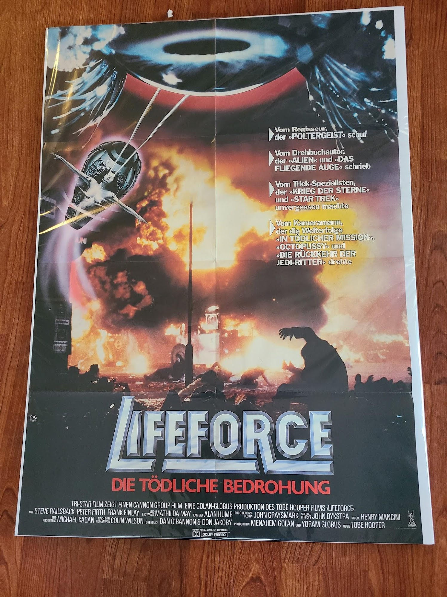 Lifeforce 1985 German
