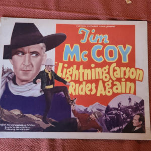 Lightning Carson Rides Again 1938 Western Lobby Cards