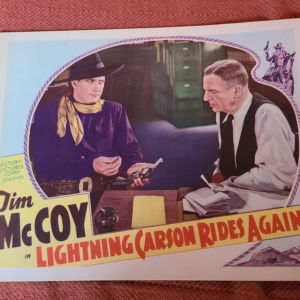 Lightning Carson Rides Again 1938 Western Lobby Cards
