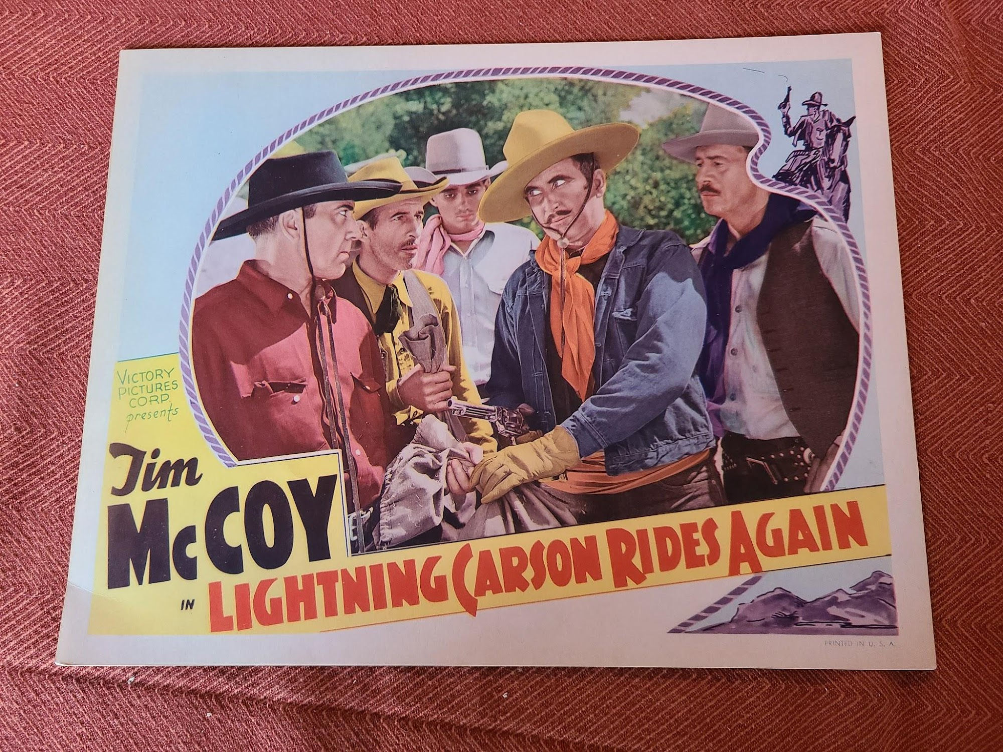 Lightning Carson Rides Again 1938 Western Lobby Cards
