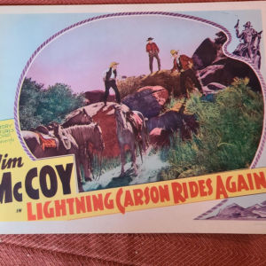 Lightning Carson Rides Again 1938 Western Lobby Cards