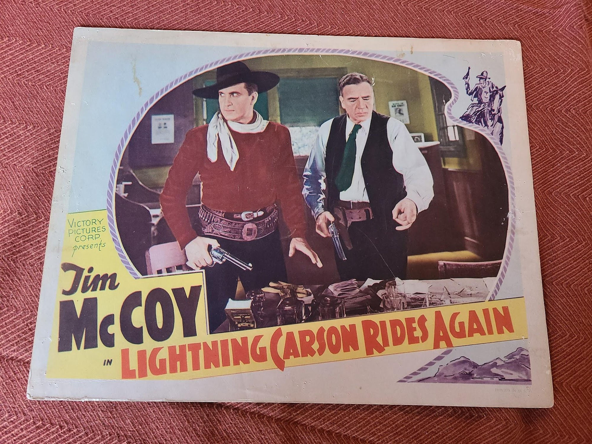 Lightning Carson Rides Again 1938 Western Lobby Cards