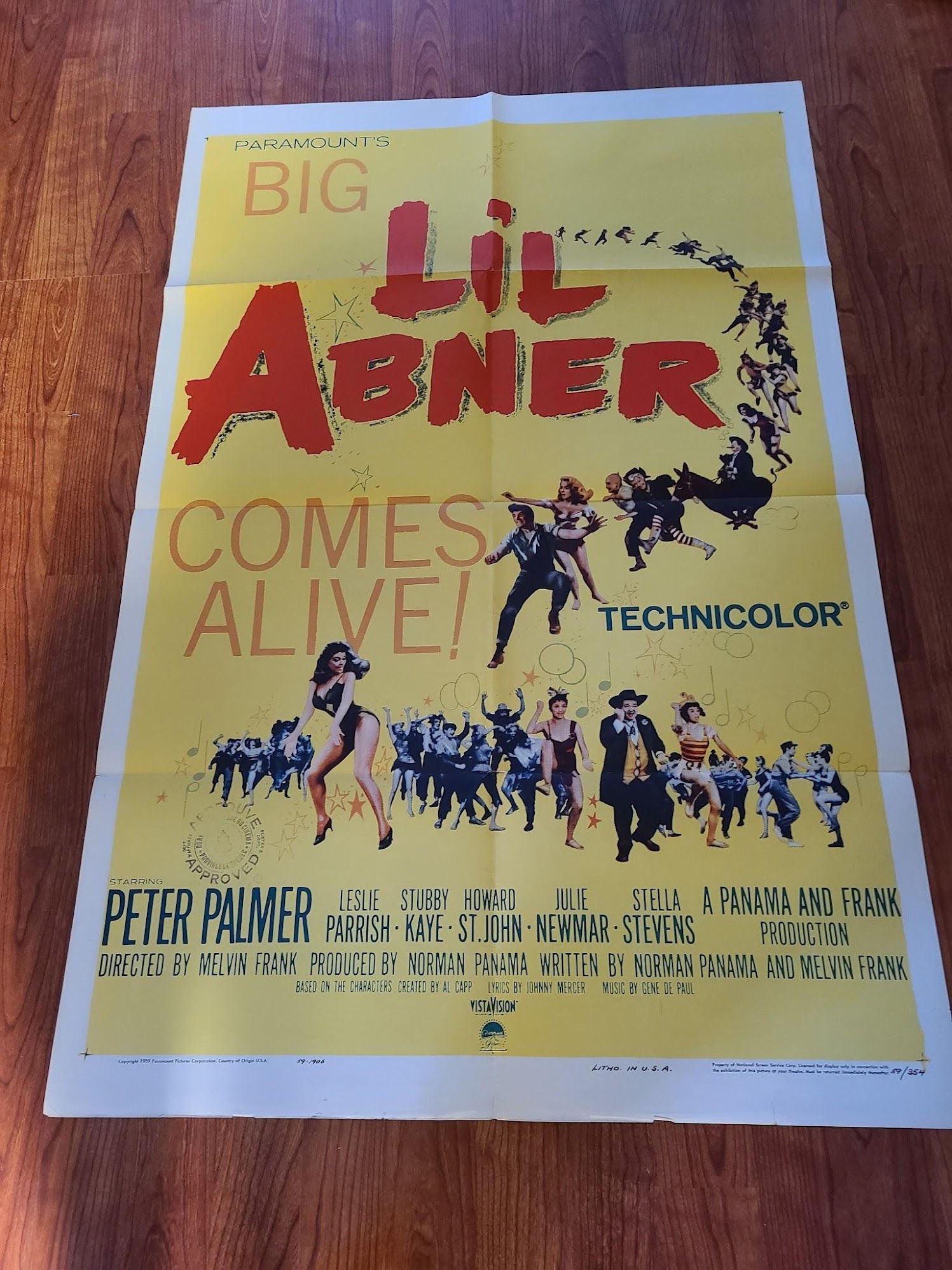 Li'l Abner 1959 1 Sheets/US