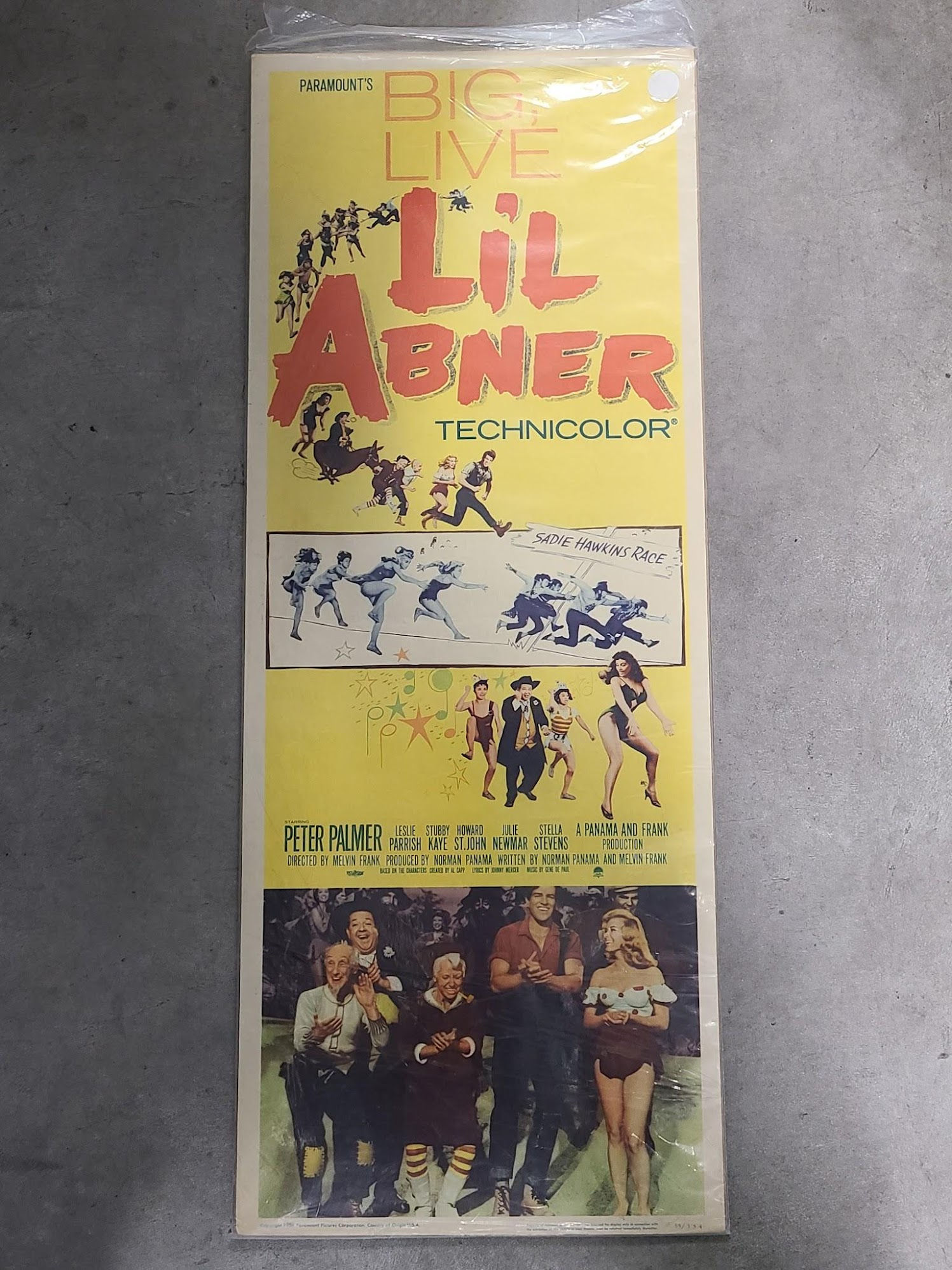 Lil' Abner 1959 Inserts