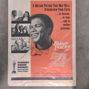 Lillies Of The Field 1963 Window Cards