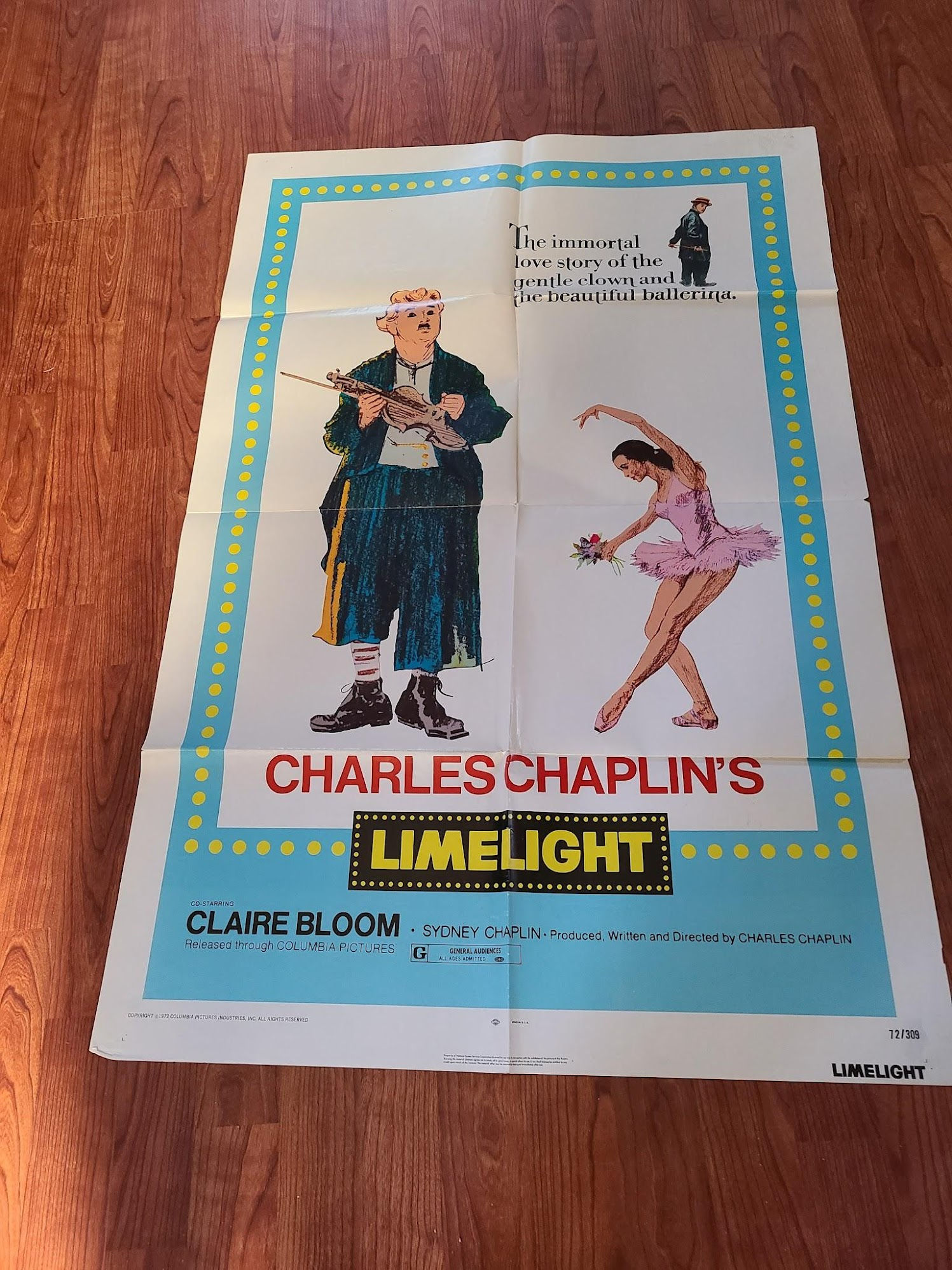 Limelight 1952 1 Sheets/US