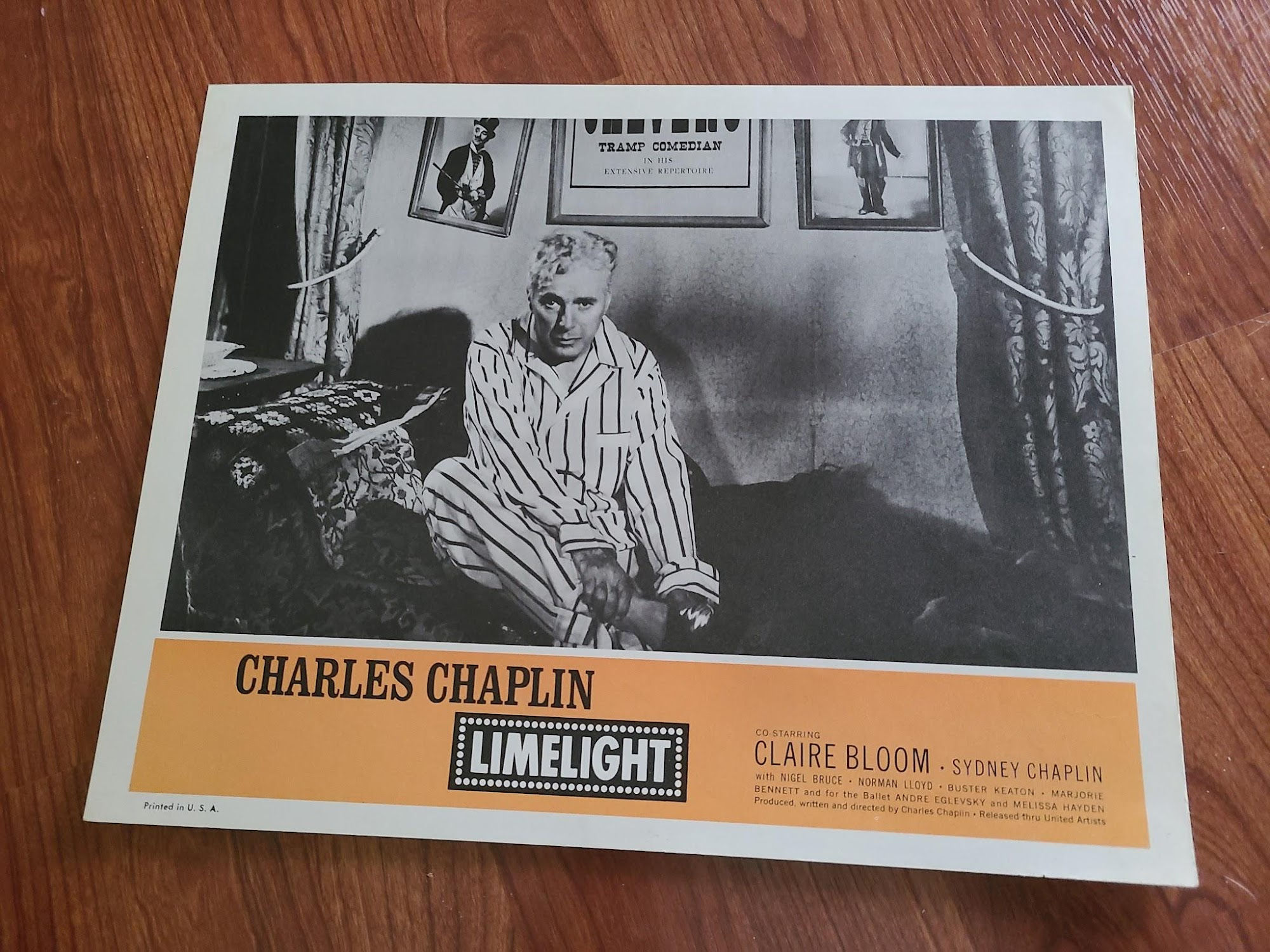 Limelight 1952 General Lobby Cards