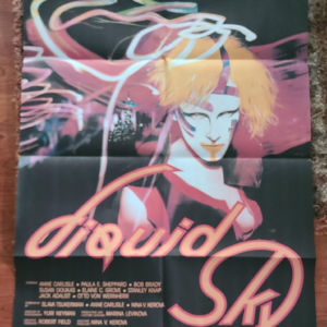 Liquid Sky 1982 1 Sheets/US