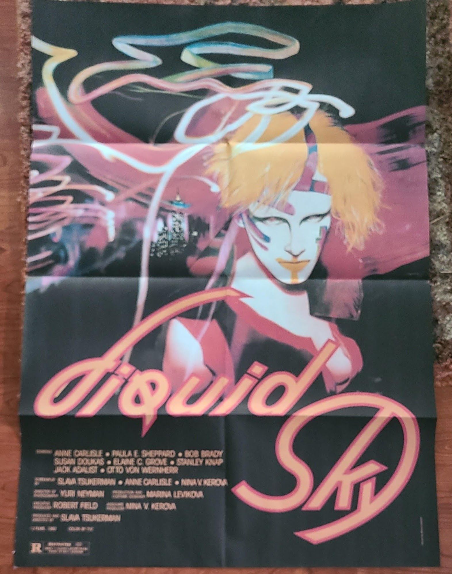 Liquid Sky 1982 1 Sheets/US