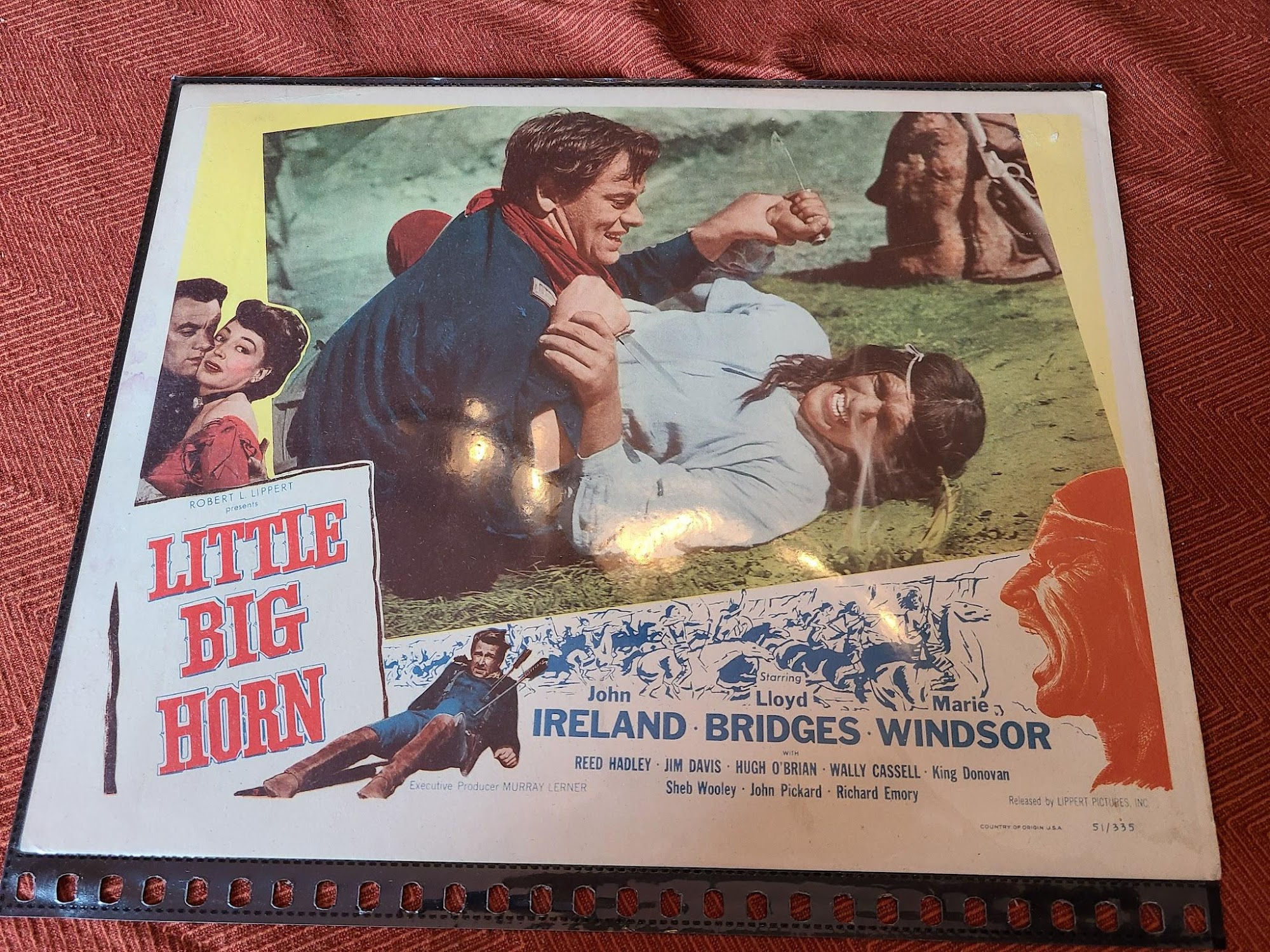 Little Big Horn 1951 Western Lobby Cards