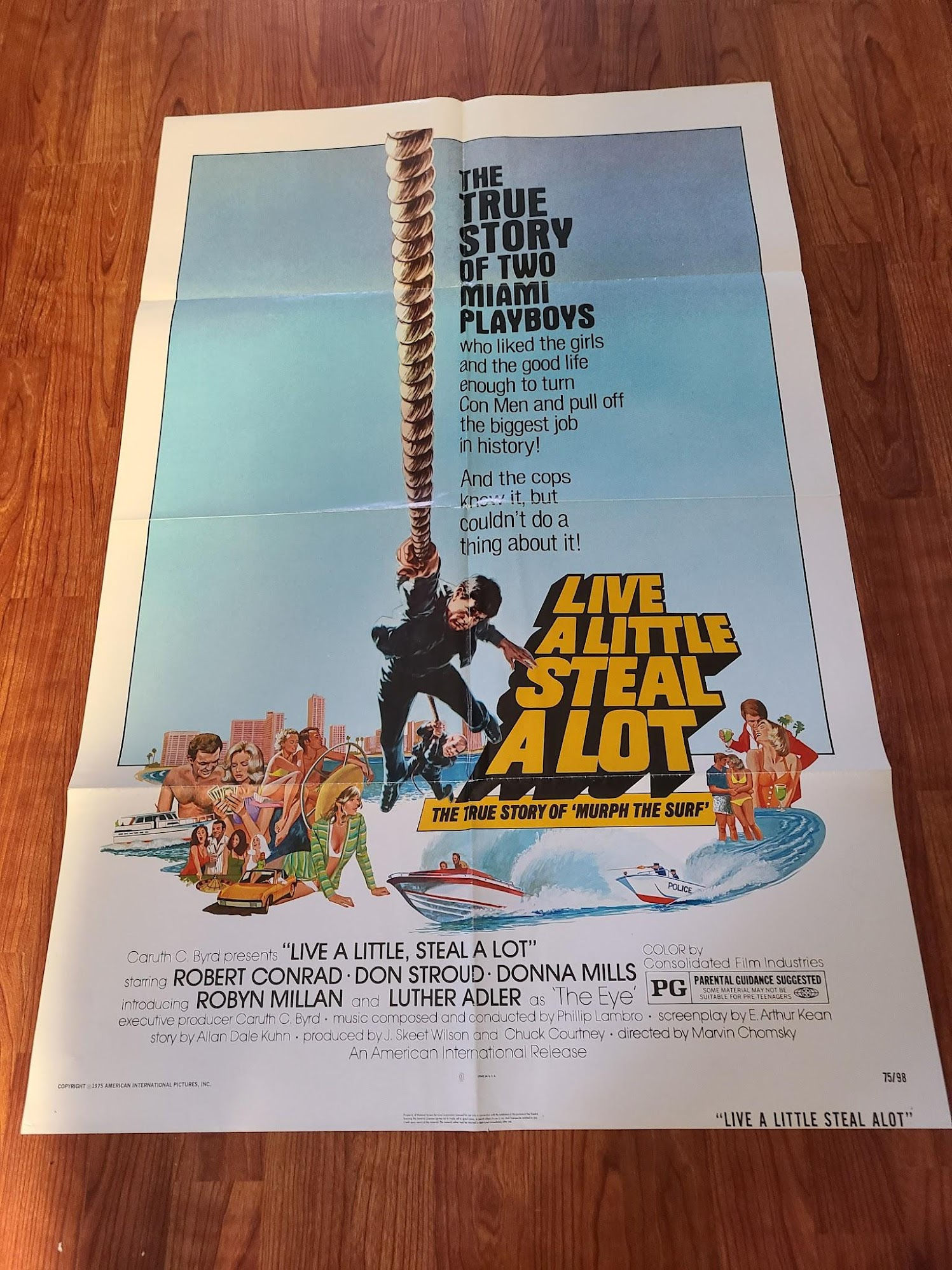 LIve a Little Steal Alot 1975 1 Sheets/US