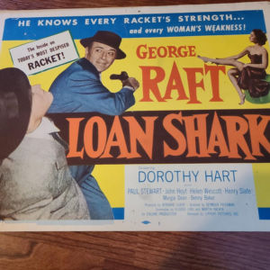 Loan Shark 1952 Title Cards