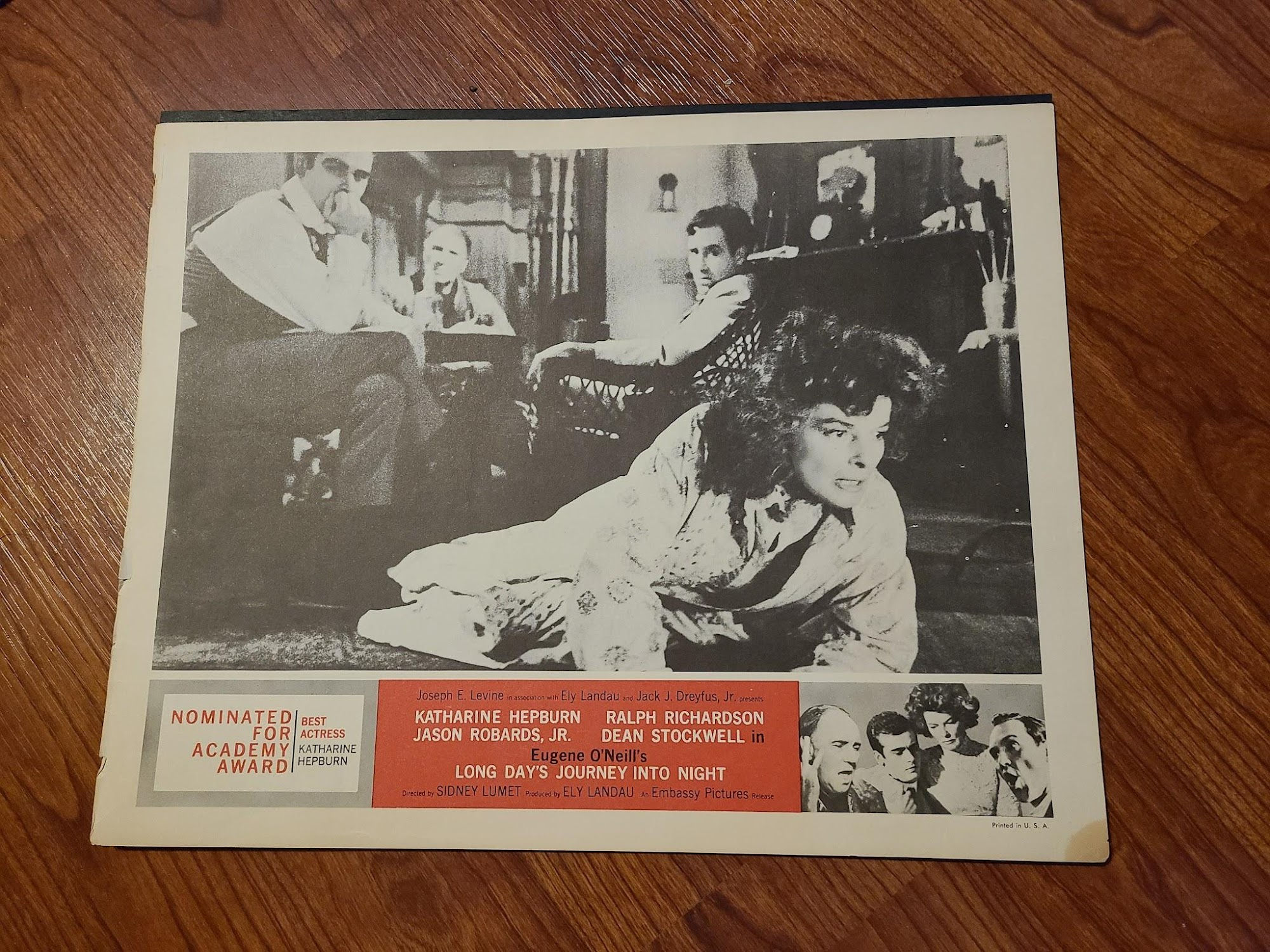 Long Day's Journey Into Night 1962 General Lobby Cards
