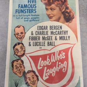 Look Who's Laughing 1941 1 Sheets/US