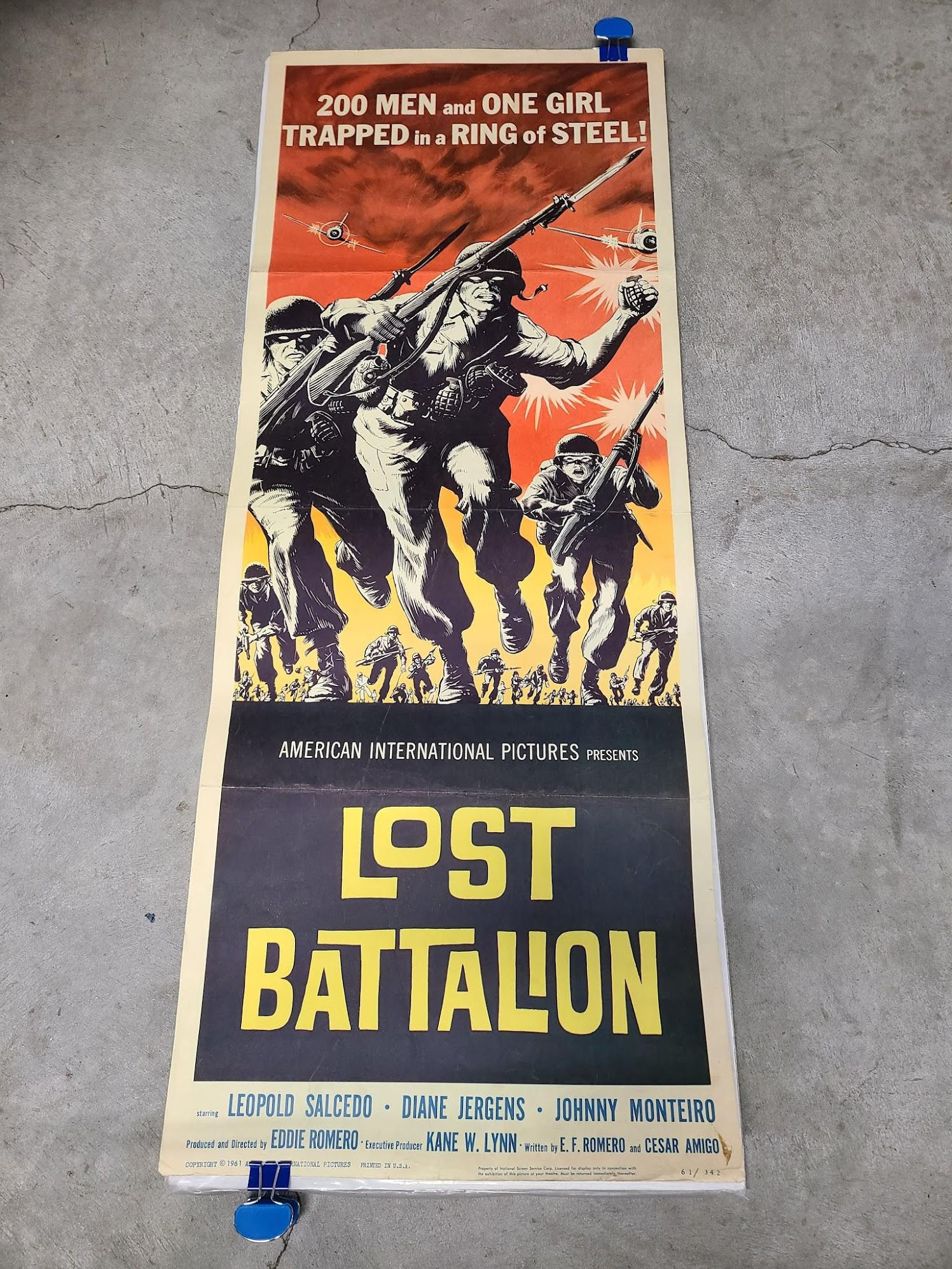 Lost Battalion 1961 Inserts