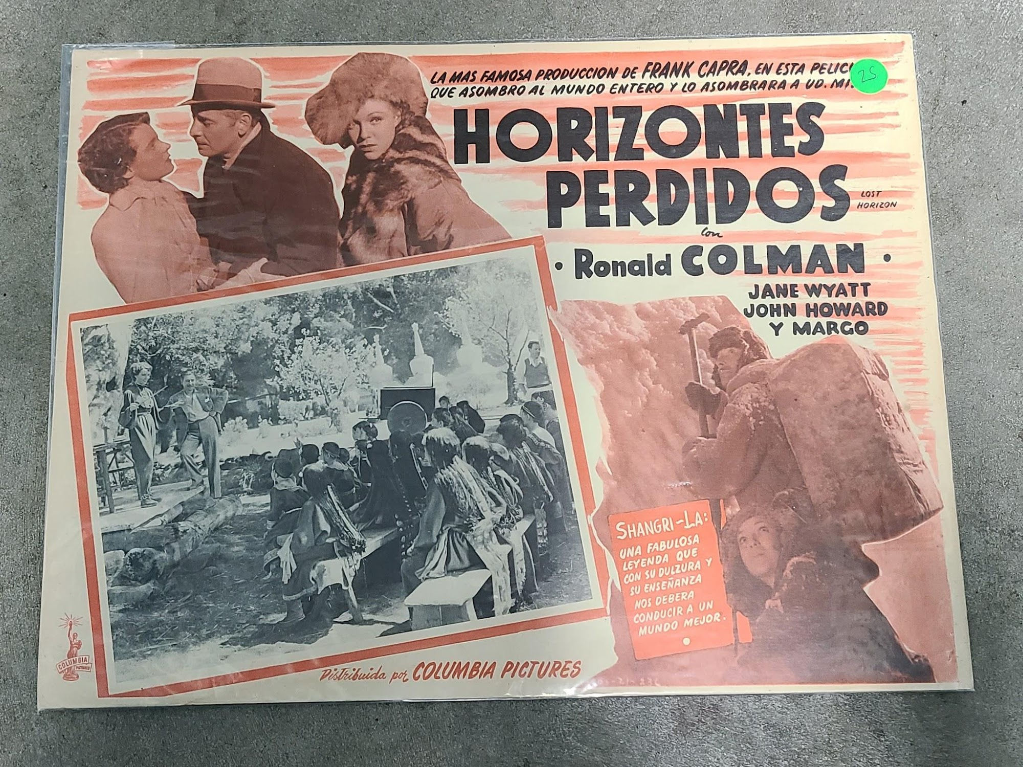 Lost Horizon 1937 Mexican Lobby Cards