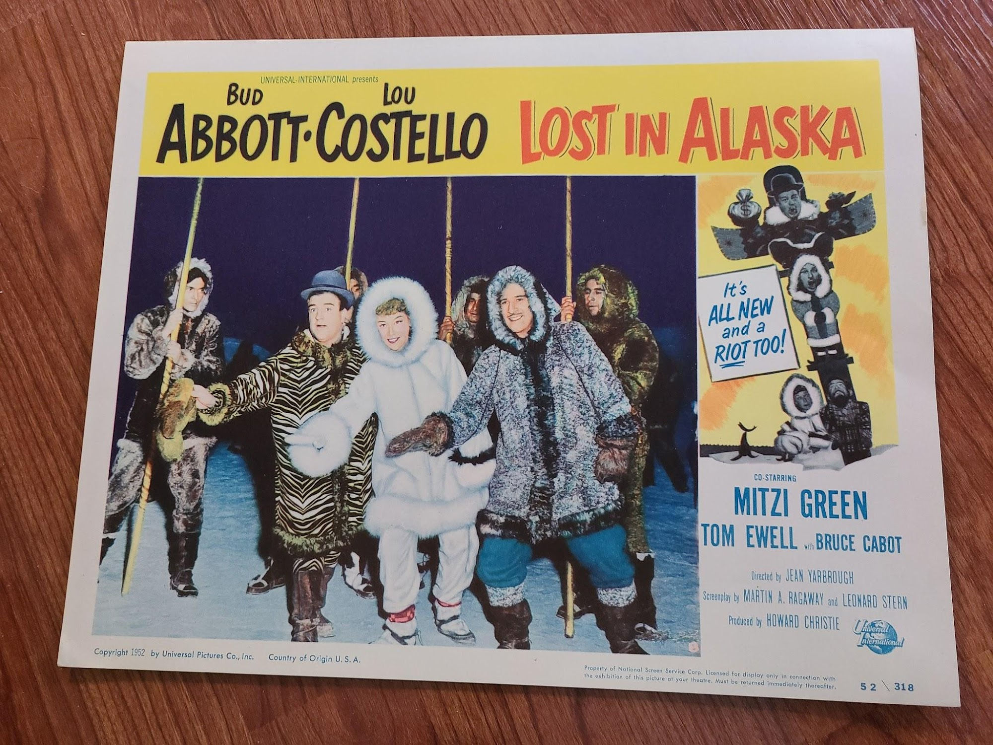Lost In Alaska 1952 General Lobby Cards