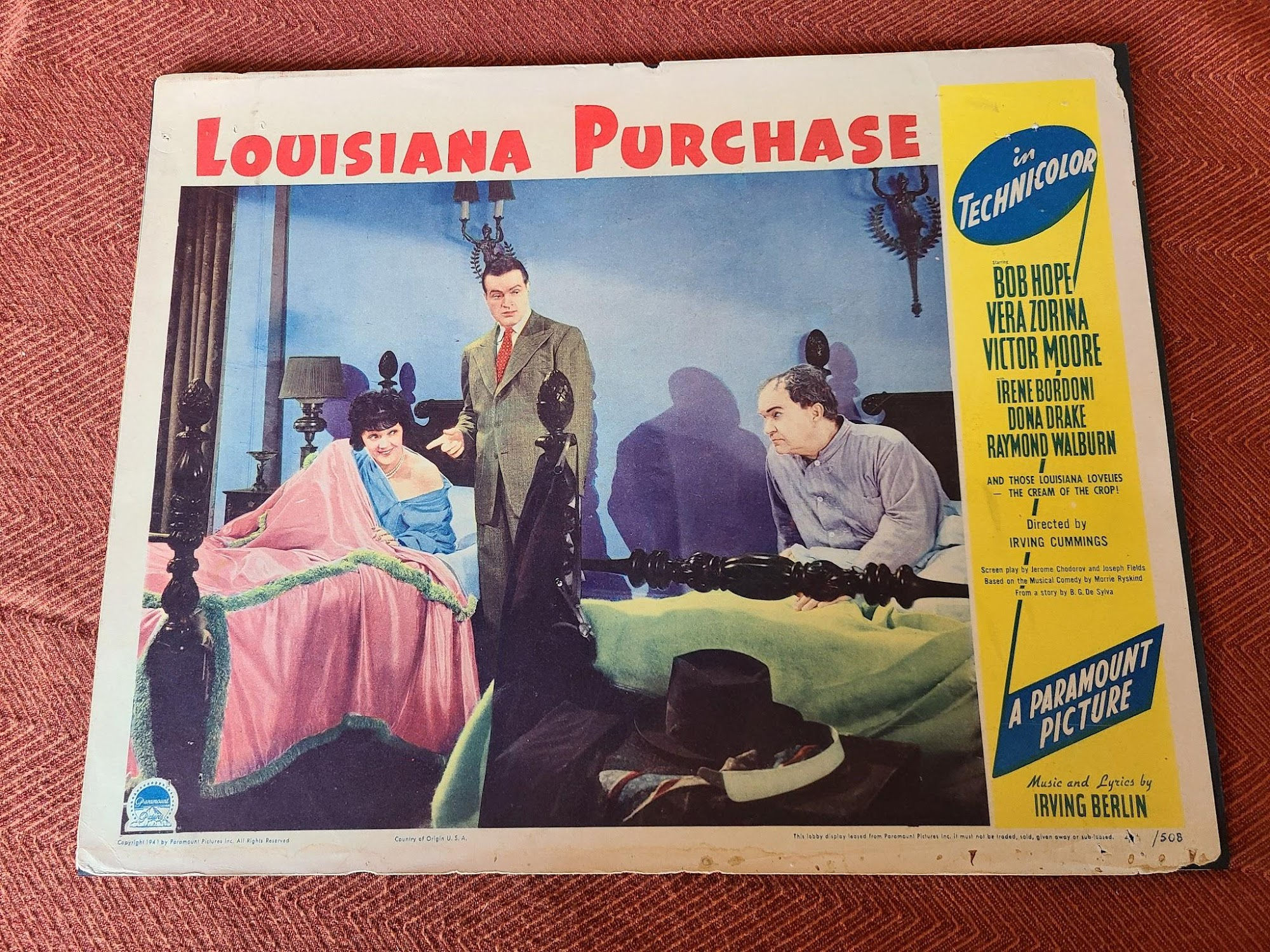 Louisana Purchase 1941 General Lobby Cards