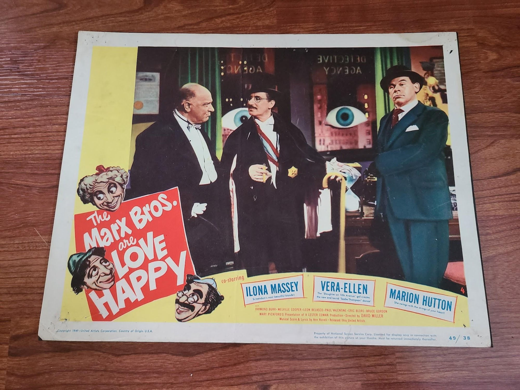 Love Happy 1949 General Lobby Cards