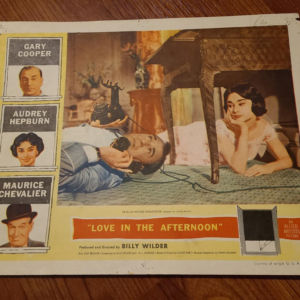 Love In The Afternoon 1957 General Lobby Cards