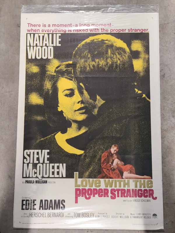 Love With The Proper Stranger 1963 1 Sheets/US