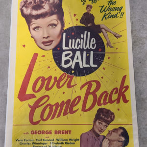 Lover Come Back 1946 1 Sheets/US