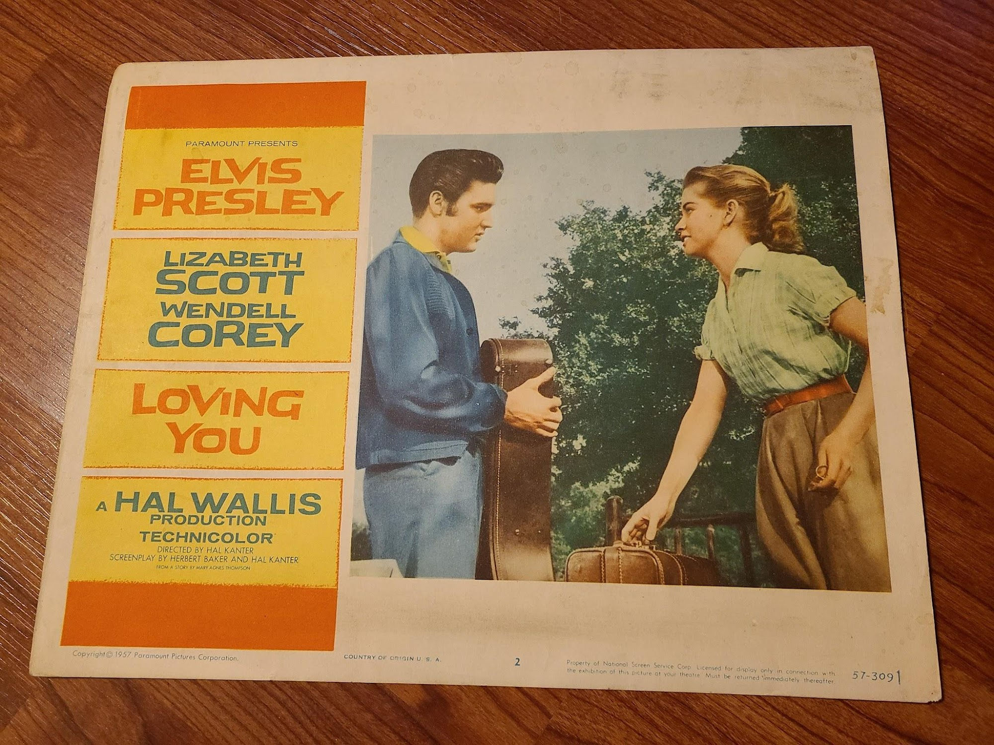 Loving You 1957 General Lobby Cards