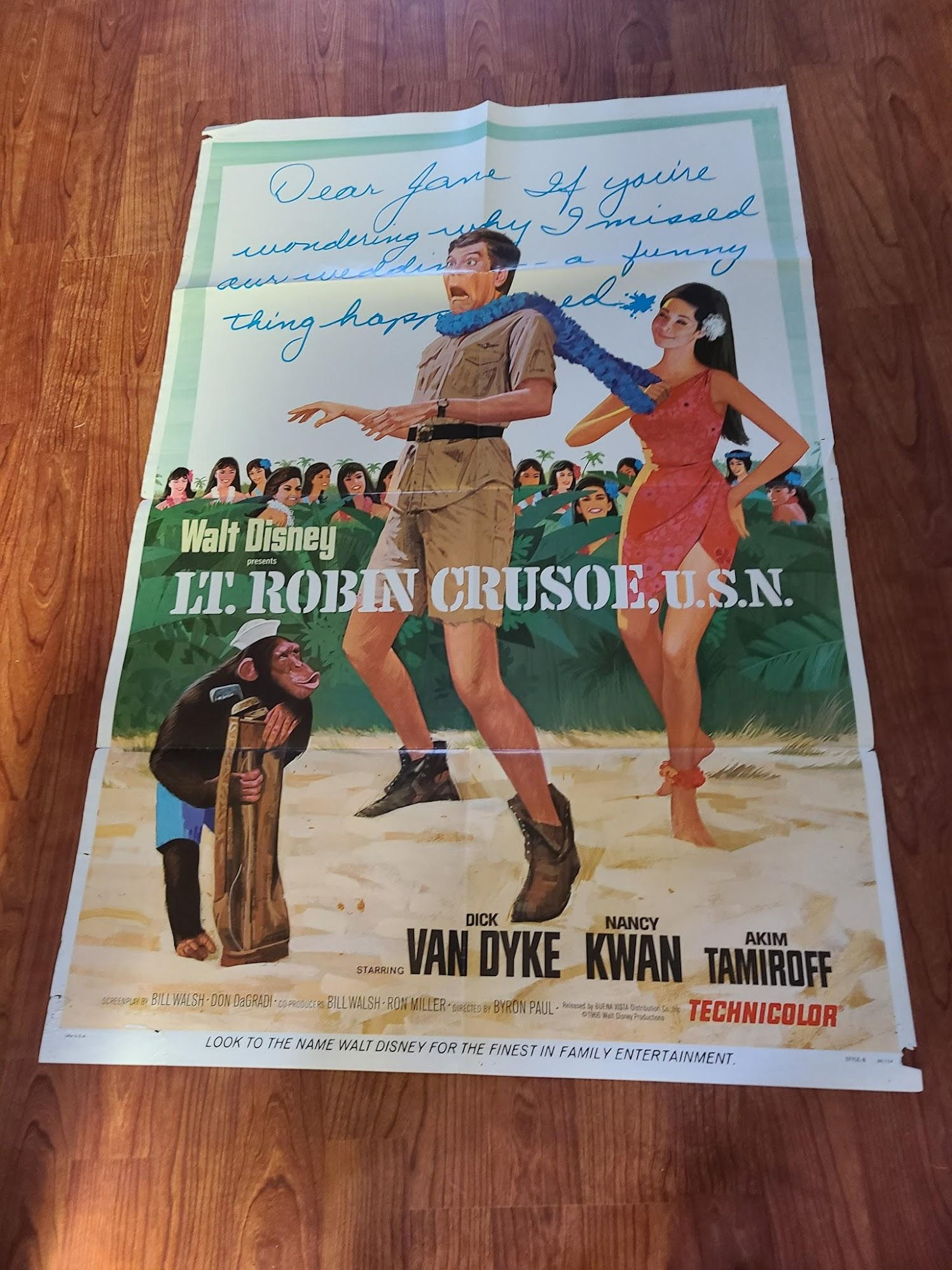 Lt. Robin Crusoe USN 1966 1 Sheets/US
