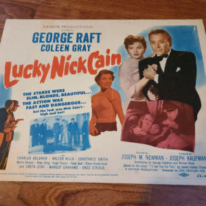 Lucky Nick Cain 1951 Title Cards