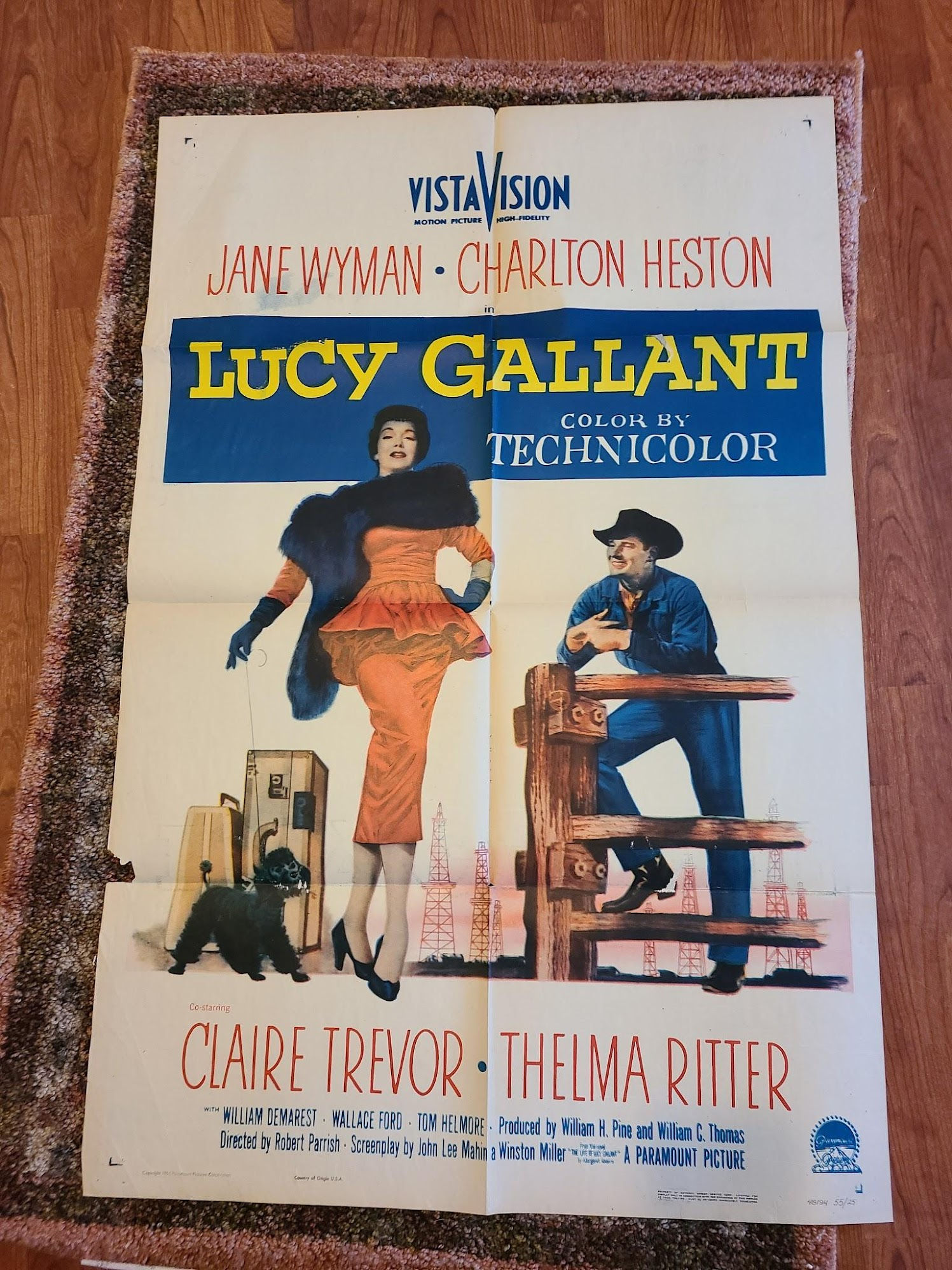 Lucy Gallant 1955 1 Sheets/US