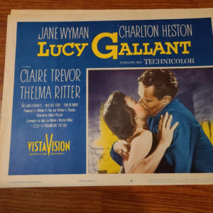Lucy Gallant 1955 General Lobby Cards