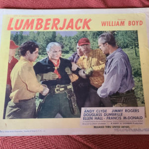 Lumberjack 1944 Western Lobby Cards