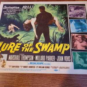 Lure Of The Swamp 1957 Title Cards