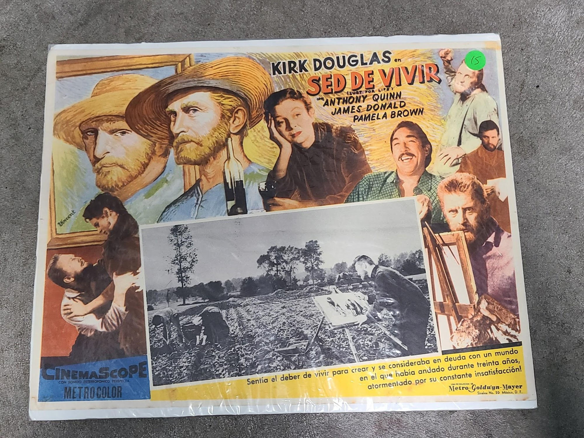 Lust For Life 1956 Mexican Lobby Cards