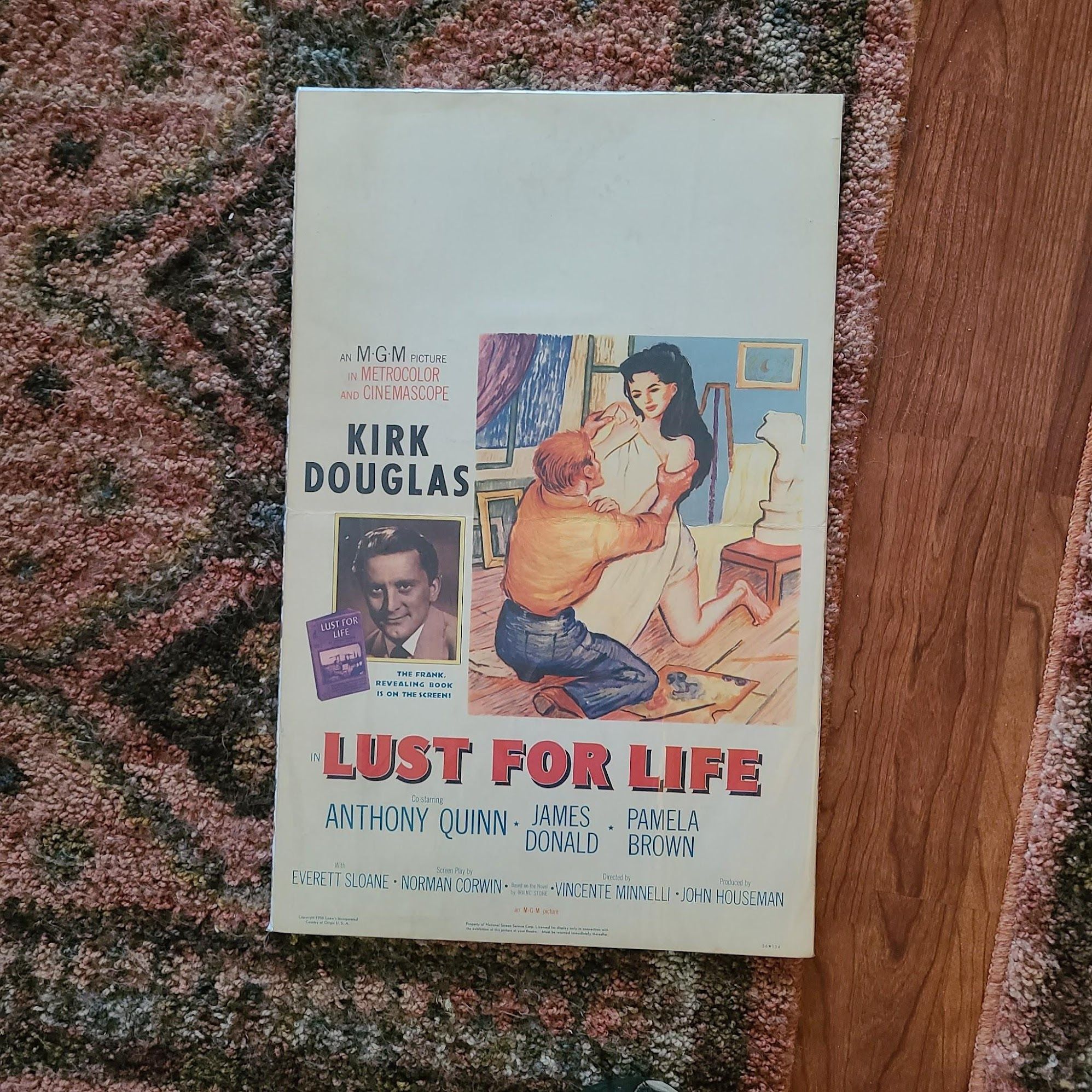 Lust For Life 1956 Window Cards
