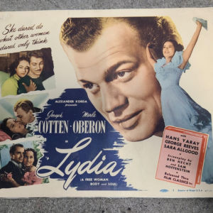 Lydia 1941 Title Cards