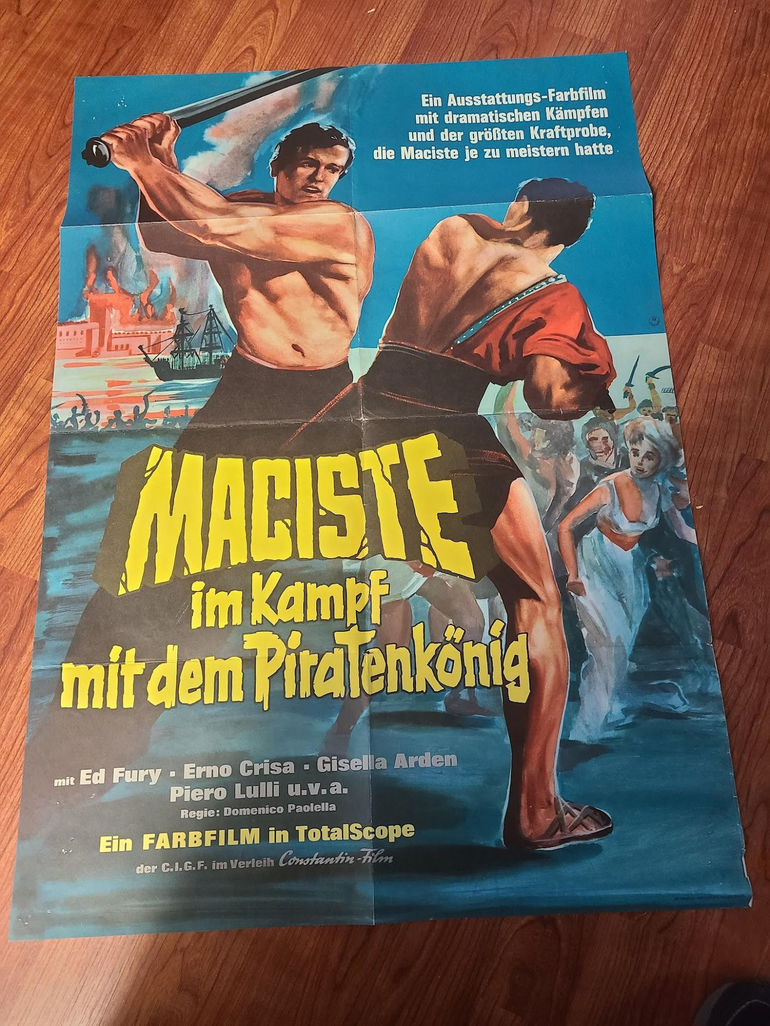Maciste Contro Lo Sceicco 1962 German