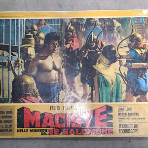 Maciste In King Solomon's Mines 1964 Fotobusta