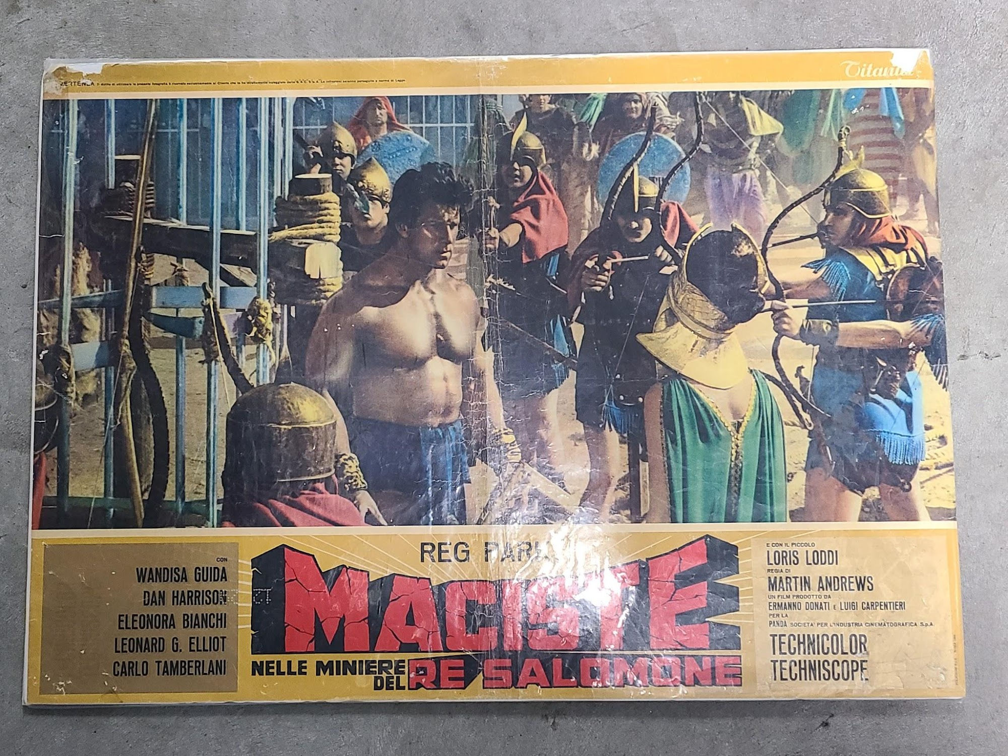 Maciste In King Solomon's Mines 1964 Fotobusta