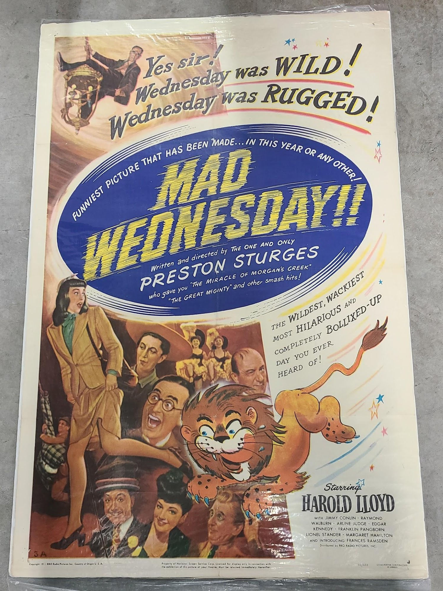 Mad Wednesday 1950 1 Sheets/US