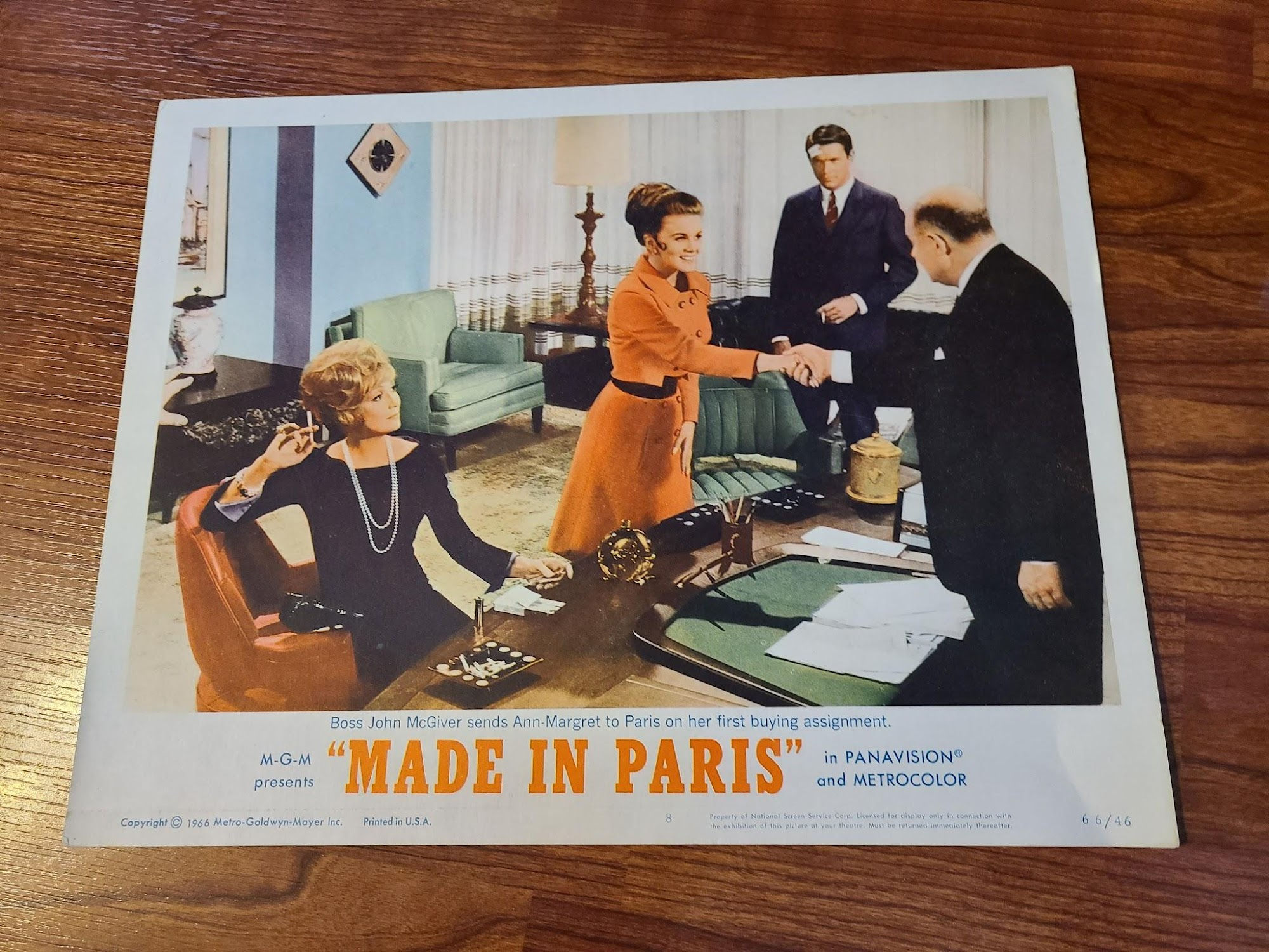 Made In Paris 1966 General Lobby Cards